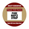 Maple Syrup Big Circle Food-Craft Label